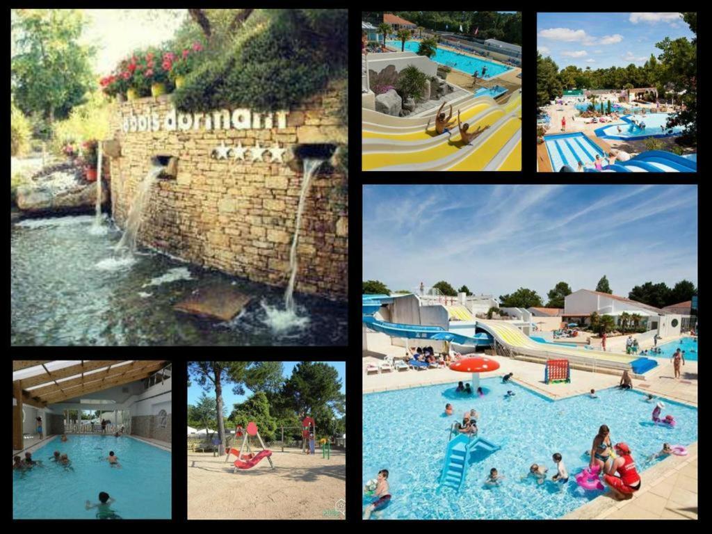 Mobile Home 477 Bois Dormant Camping 4* Saint-Jean-de-Monts Buitenkant foto